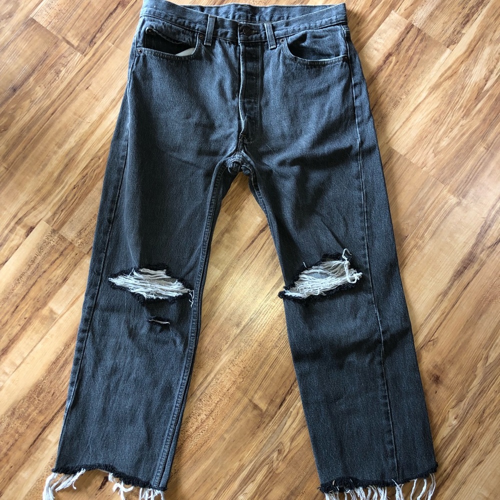 Denim Distressed Jeans